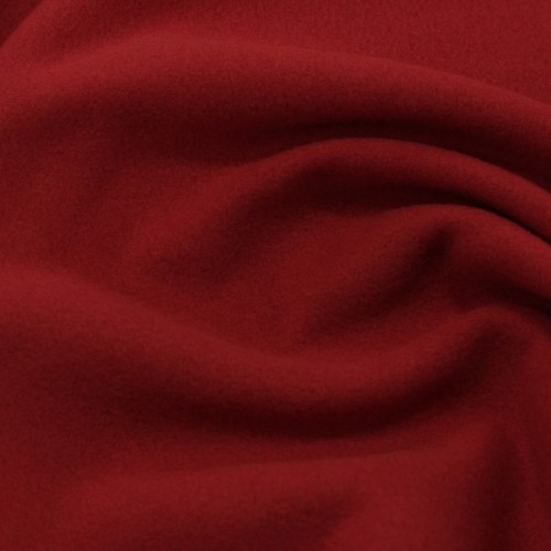 Παλτόπανο Βελούρ Σταθερό Κόκκινο