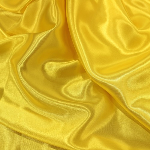 Φόδρα Σατέν Polyester Κίτρινο Καναρινί